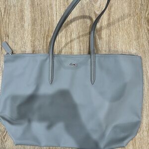 Lacoste shopping bag gray